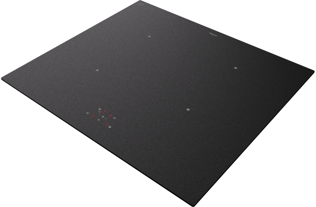 Pelgrim IK4164ZS mat satijn glas - Inbouw inductiekookplaat 60 cm.