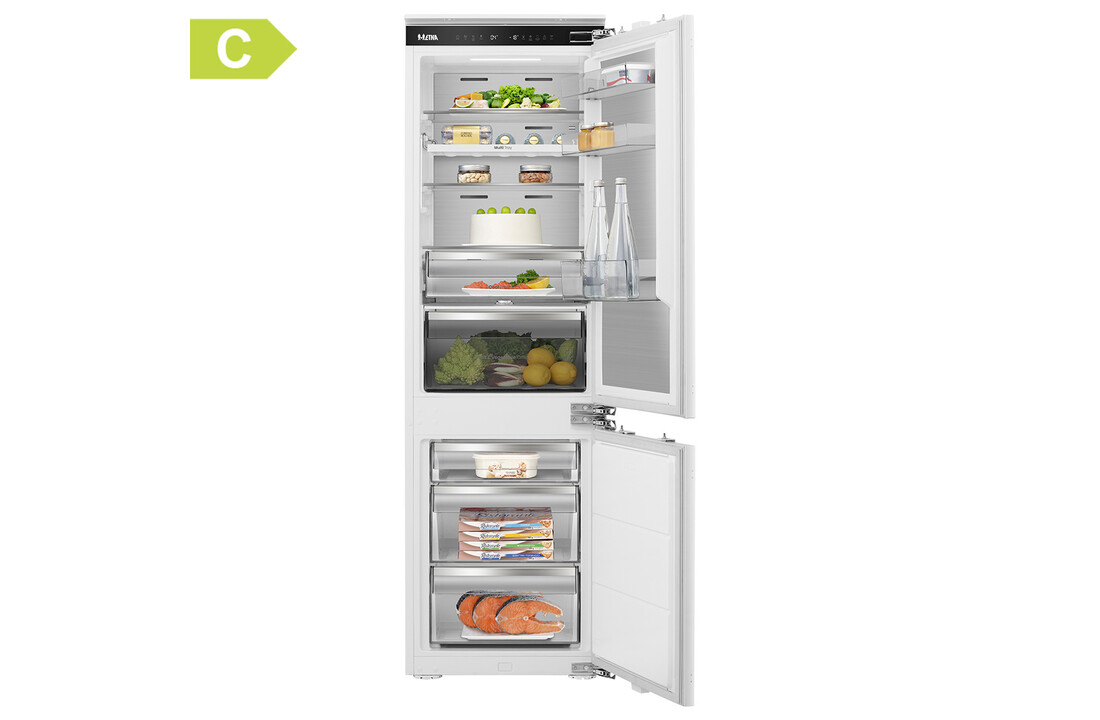 ETNA KCD9178CNF - Inbouw koel-vriescombinatie 178 cm.