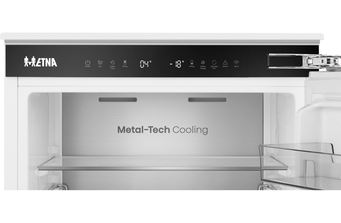 ETNA KCD9178CNF - Inbouw koel-vriescombinatie 178 cm.