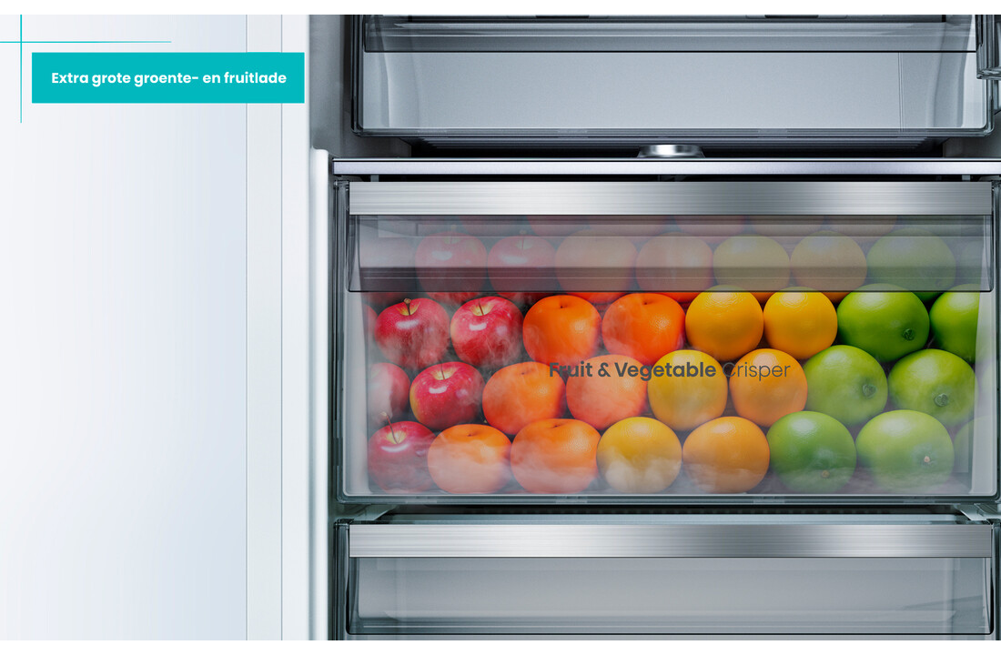 ETNA KCD9178CNF - Inbouw koel-vriescombinatie 178 cm.