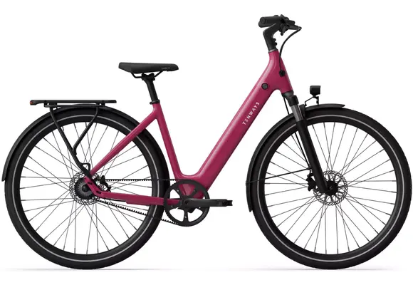 Tenways CGO800S E-bike - 460 Wh Dames - Wild Berry