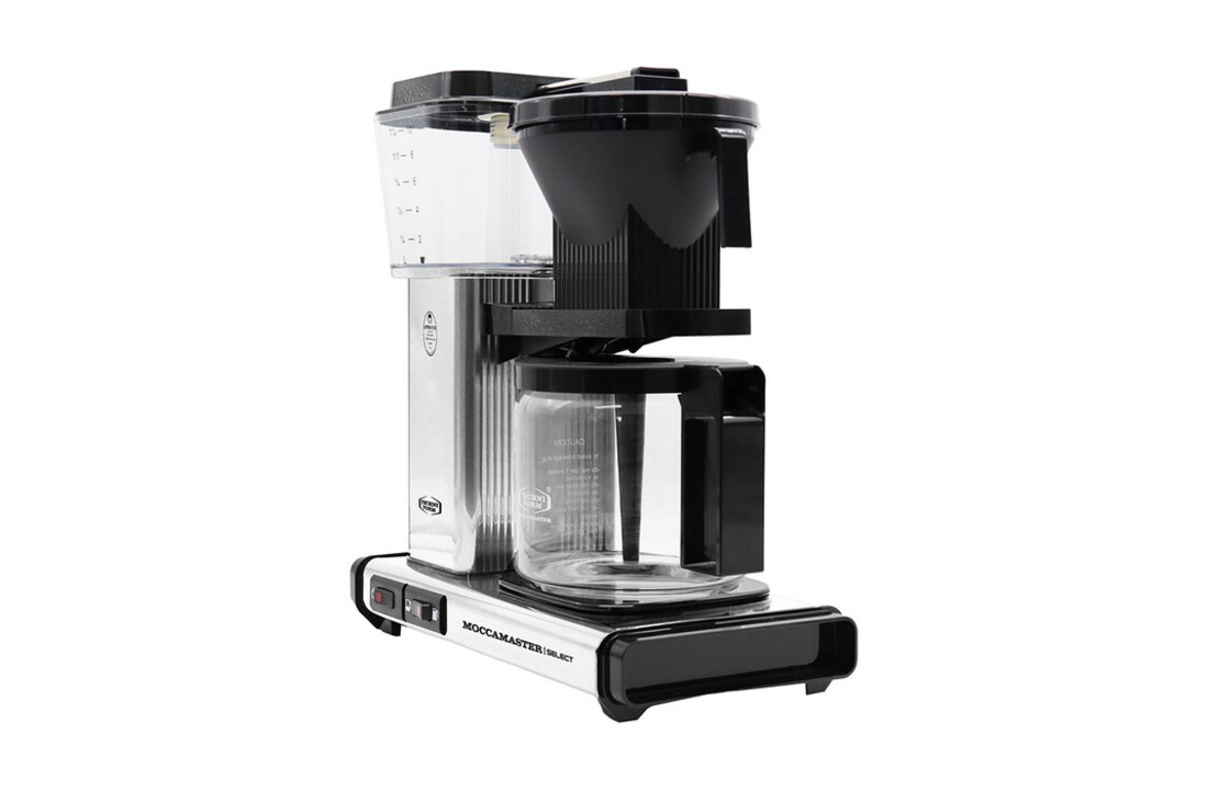 Moccamaster KBG Select (Polished Silver) - Koffiezetapparaat