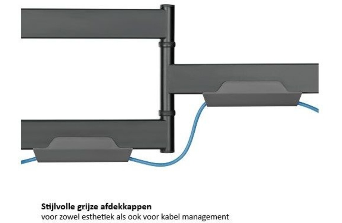 Cavus WME106 Muursteun dubbele arm (37 - 55 inch) - TV muurbeugel
