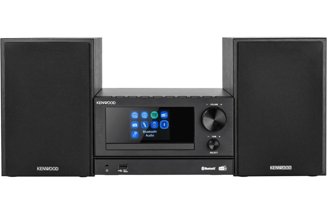 Kenwood M-7000S Zwart - Stereo set