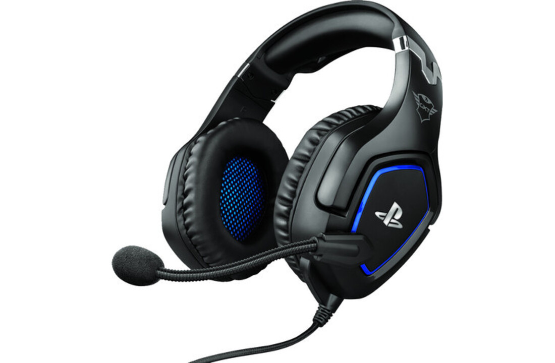Trust Forze PS4 GXT 488 Zwart/Blauw - Gaming headset