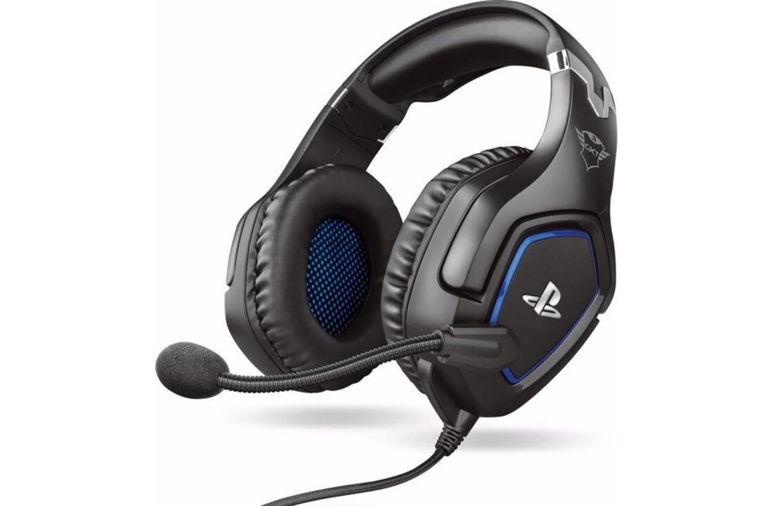 Trust Forze PS4 GXT 488 Zwart/Blauw - Gaming headset