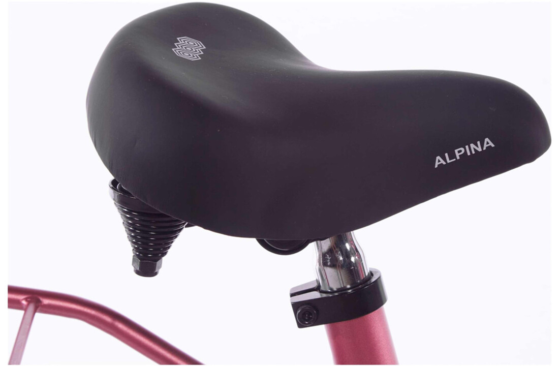 Alpina Cargo meisjesfiets 16 inch - Berry Red Matt