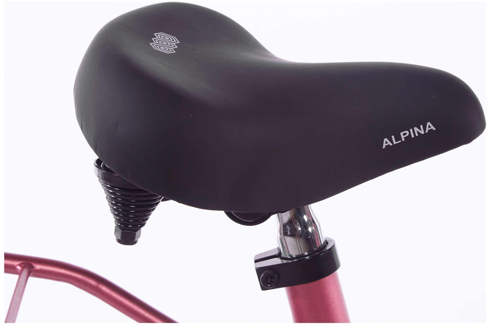 Alpina Cargo meisjesfiets 16 inch - Berry Red Matt