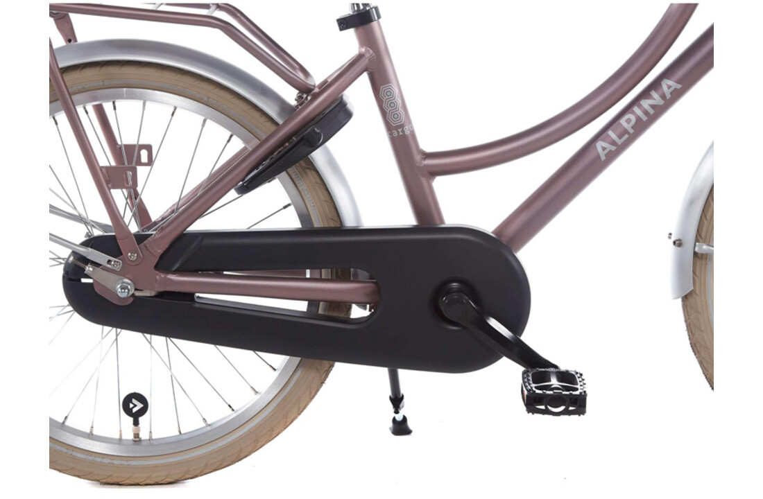 Alpina Cargo meisjesfiets 20 inch - Wood Rose Matt