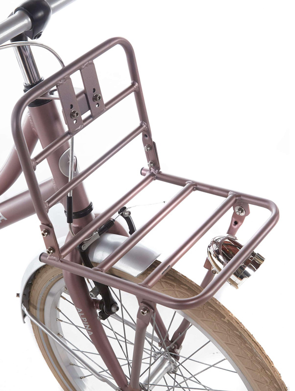Alpina Cargo meisjesfiets 20 inch - Wood Rose Matt