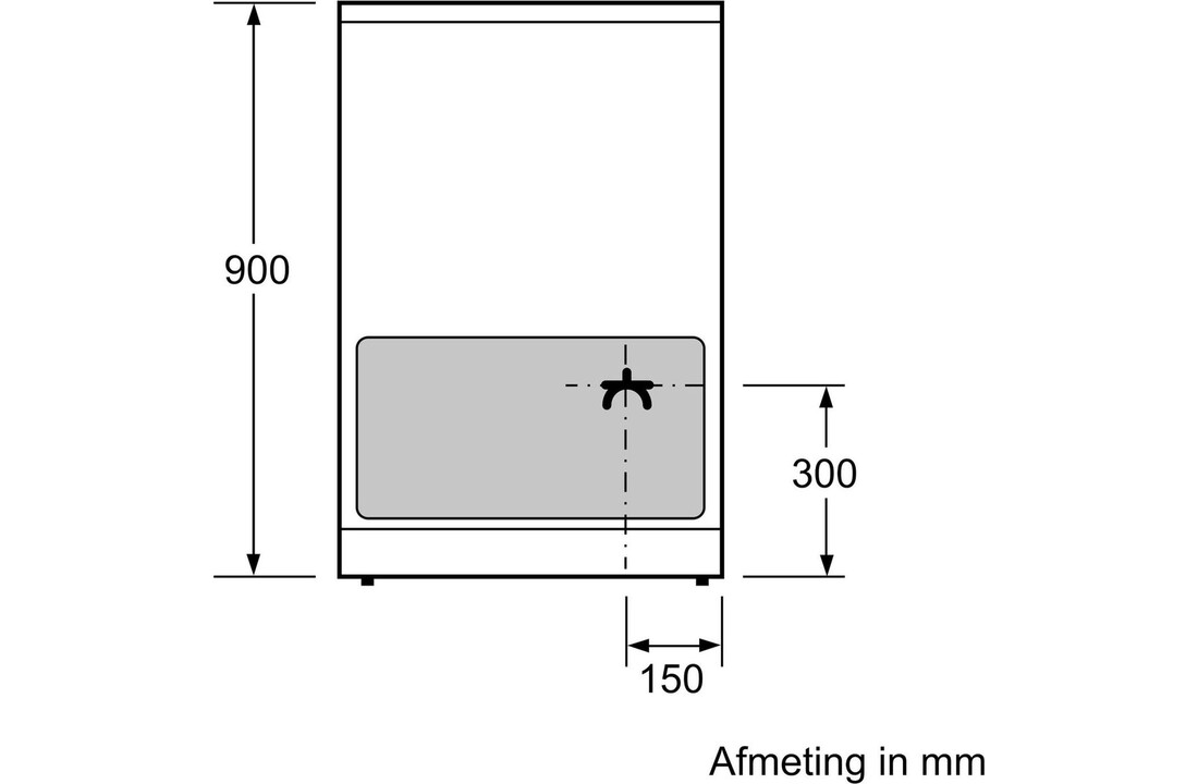 Bosch HLN39A060U  - Inductiefornuis