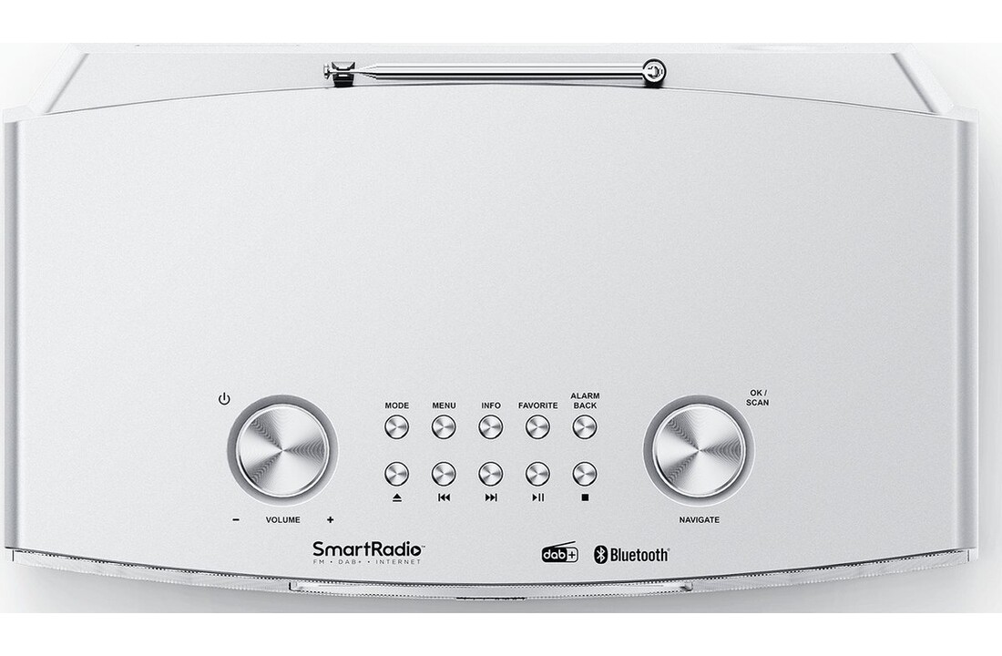 Kenwood CR-ST700SCD Zilver - Radio