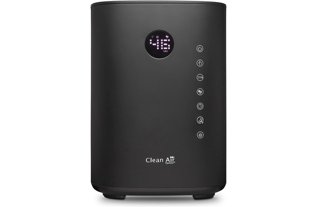 Clean Air Optima CA-604B Smart Zwart - Luchtbevochtiger