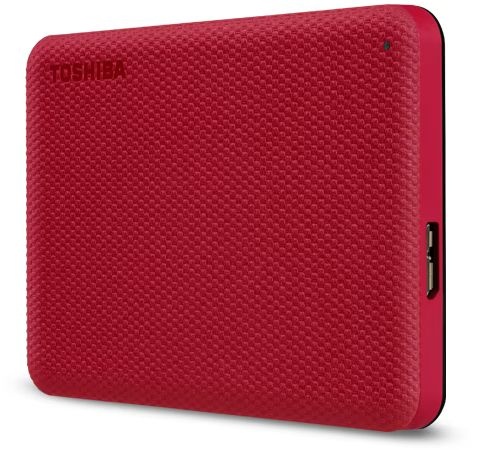 Toshiba Canvio Advance 4TB Rood - Externe schijf