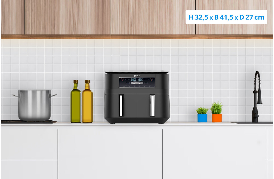 Ninja Foodi Dual Zone AF300EU - Hetelucht friteuse