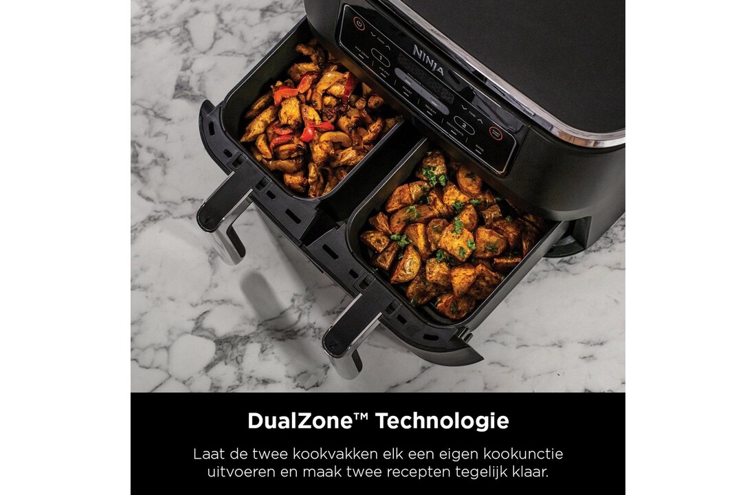 Ninja Foodi Dual Zone AF300EU - Hetelucht friteuse