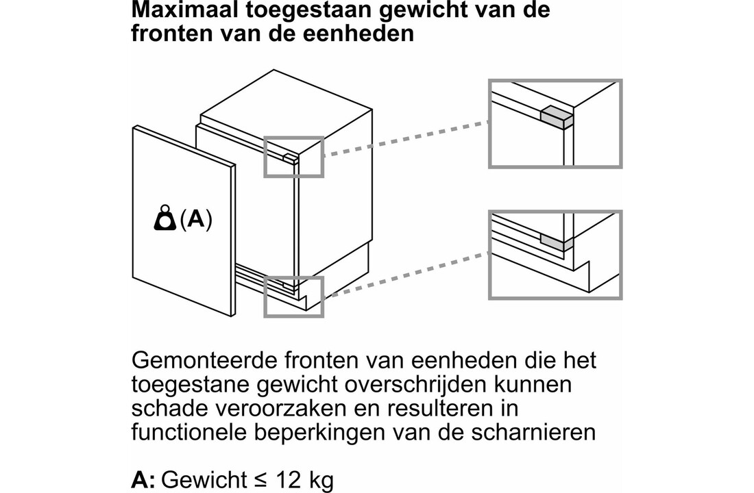 Bosch KUR21VFE0 - Onderbouw koelkast
