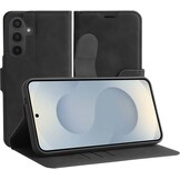 Just in Case PrimeWallet Case Samsung Galaxy S25+ PU leather Wallet Case Black - Telefoonhoesje