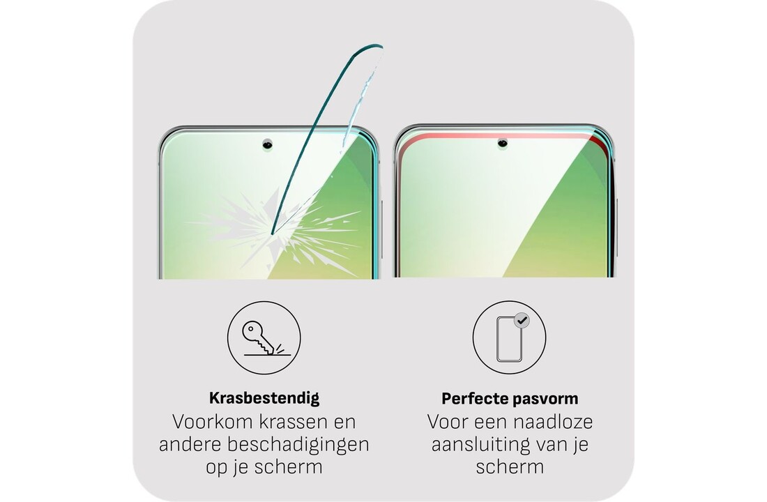 Just in Case Samsung Galaxy A37 / A57 Tempered Glass - Screenprotector