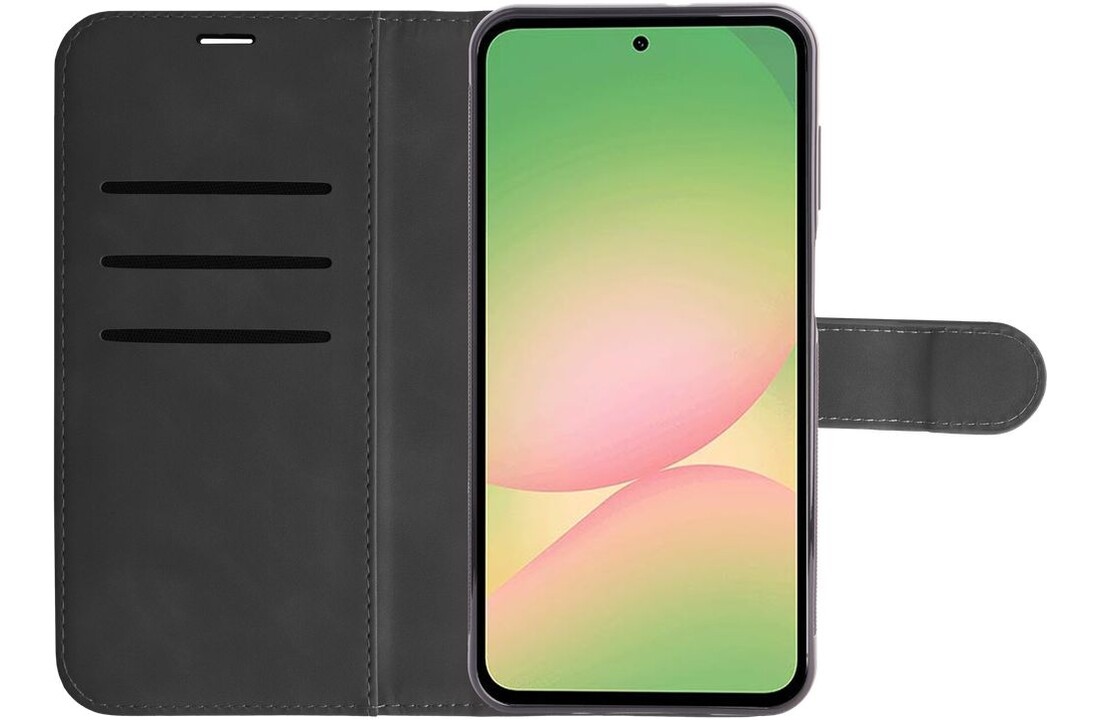 Just in Case PrimeWallet Case  Samsung Galaxy A57 PU leer Zwart - Telefoonhoesje