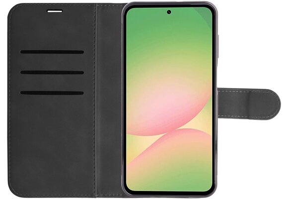 Just in Case PrimeWallet Case  Samsung Galaxy A57 PU leer Zwart - Telefoonhoesje