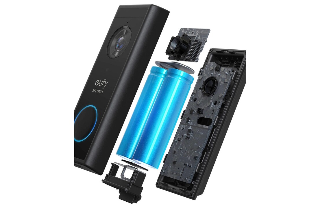 Eufy Video Doorbell Battery Slim + Chime - Deurbel