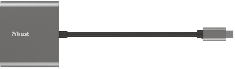 Trust Dalyx 3-in-1 USB-C-adapter - Adapter