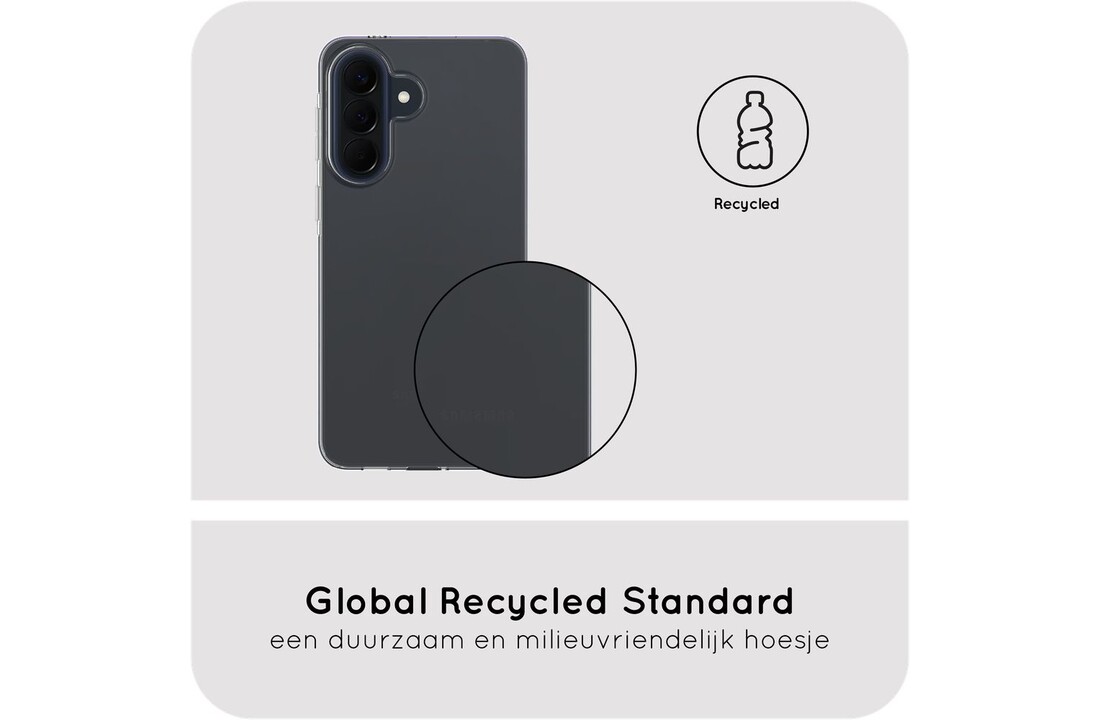 Just in Case Zero% Case Samsung Galaxy A57 Soft TPU Back Cover Transparant - Telefoonhoesje