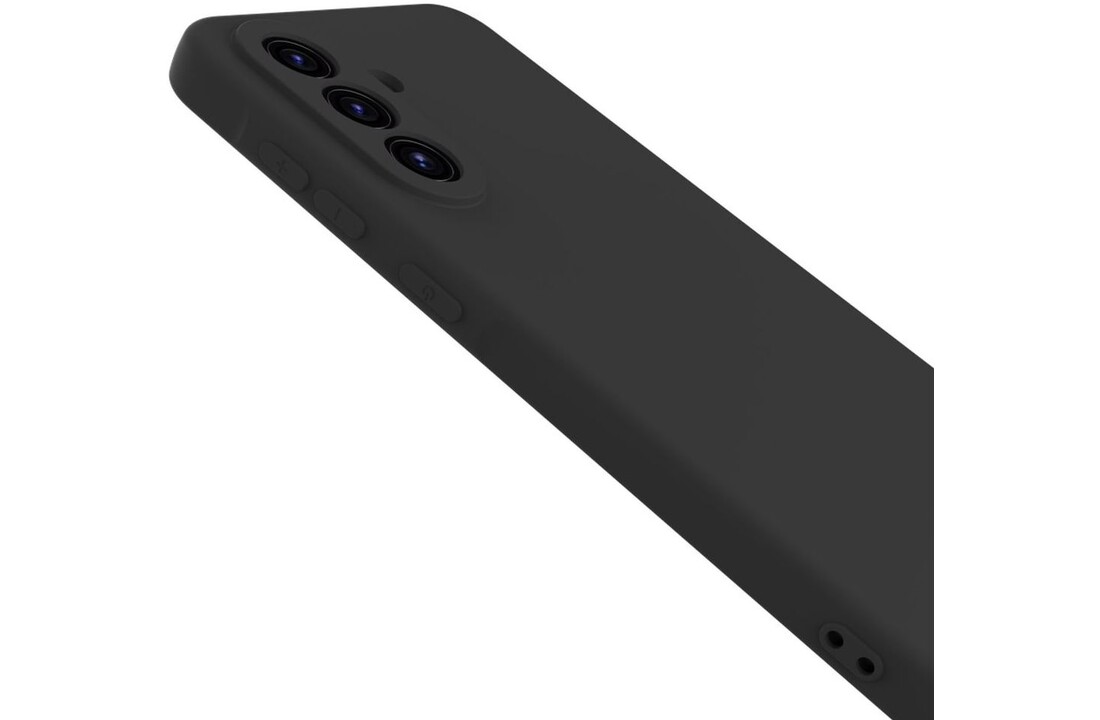 Just in Case Premium Liquid Color TPU Case Samsung Galaxy A26 Zwart - Telefoonhoesje