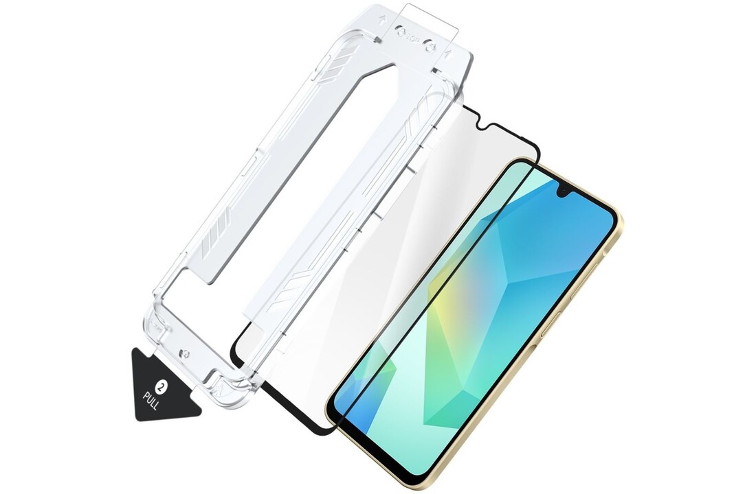 Just in Case Samsung Galaxy A16 Screenprotector + Perfect Result Applicator - Screenprotector
