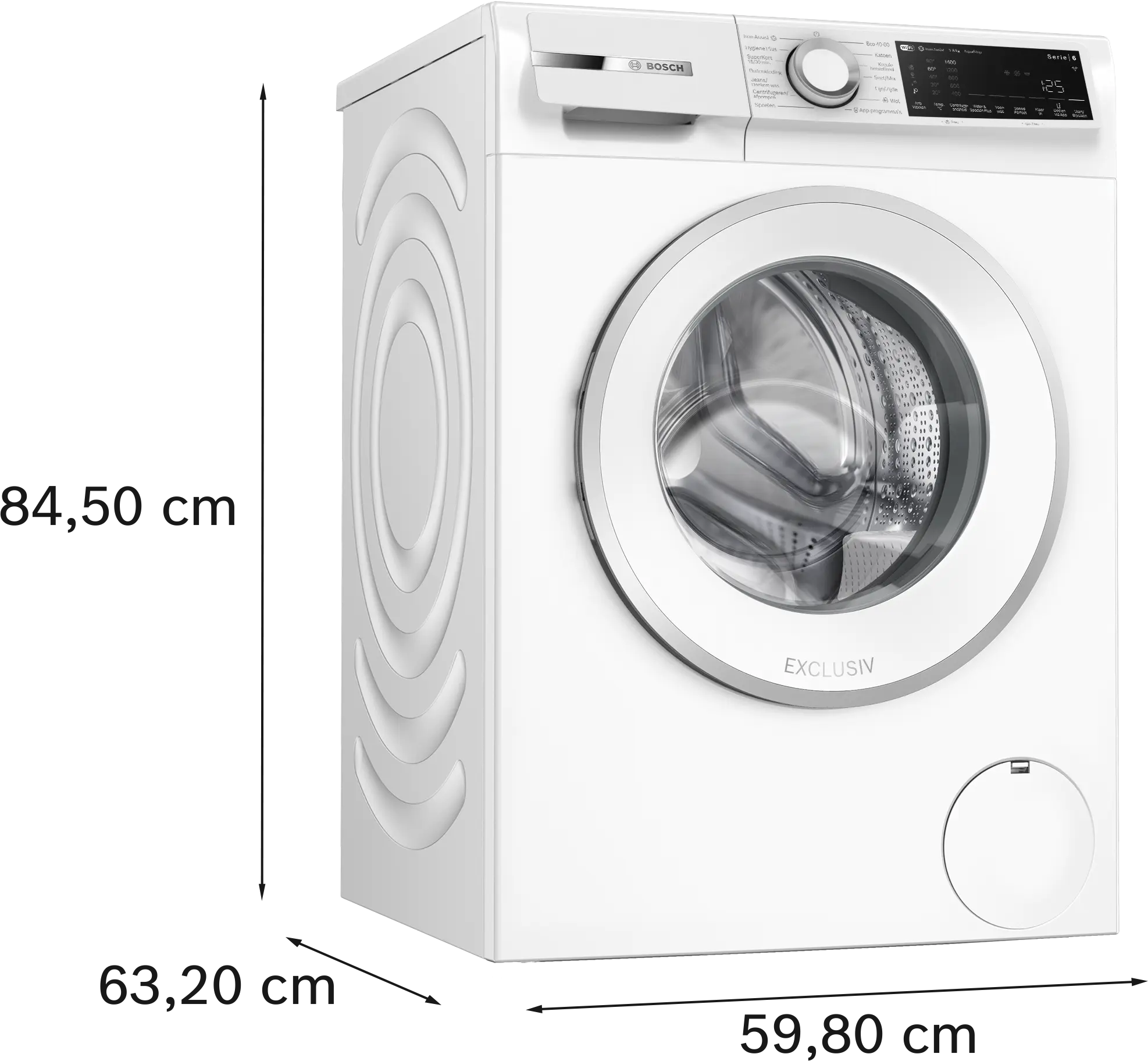Bosch WGJ23409NL Serie 6 EXCLUSIV - Wasmachine.