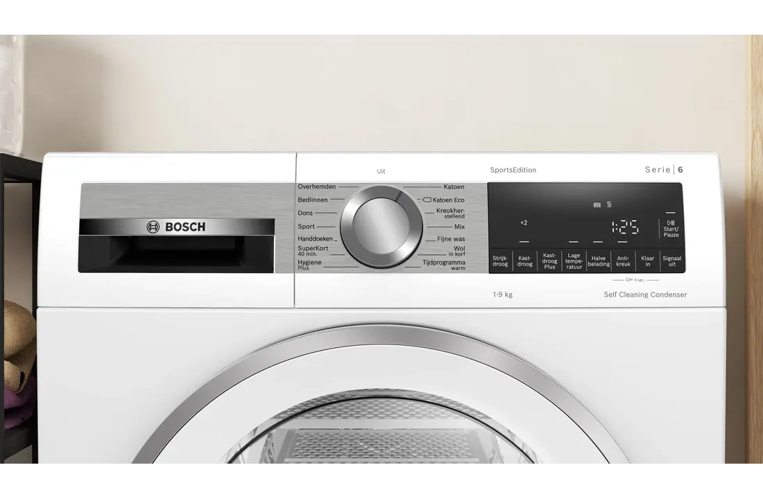 Bosch WQG245D9NL Serie 6 EXCLUSIV - Warmtepompdroger.