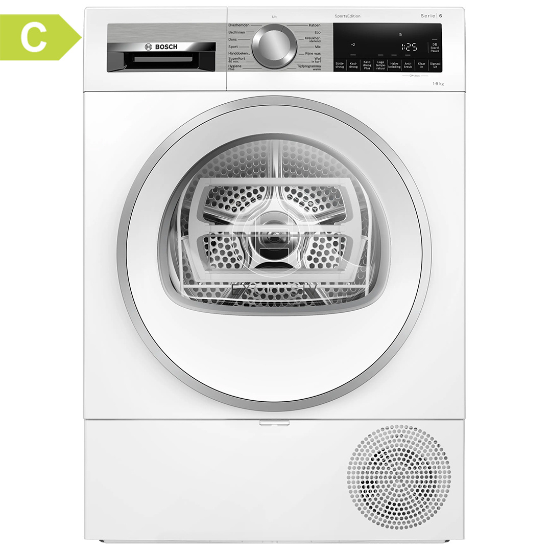 Bosch WQG243DENL Serie 6 EXCLUSIV - Warmtepompdroger.