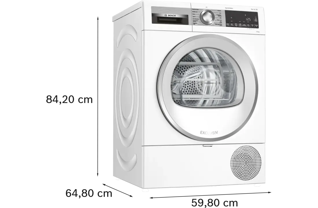 Bosch WQG243DENL Serie 6 EXCLUSIV - Warmtepompdroger.