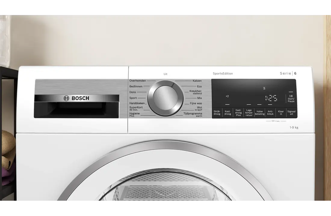 Bosch WQG243DENL Serie 6 EXCLUSIV - Warmtepompdroger.