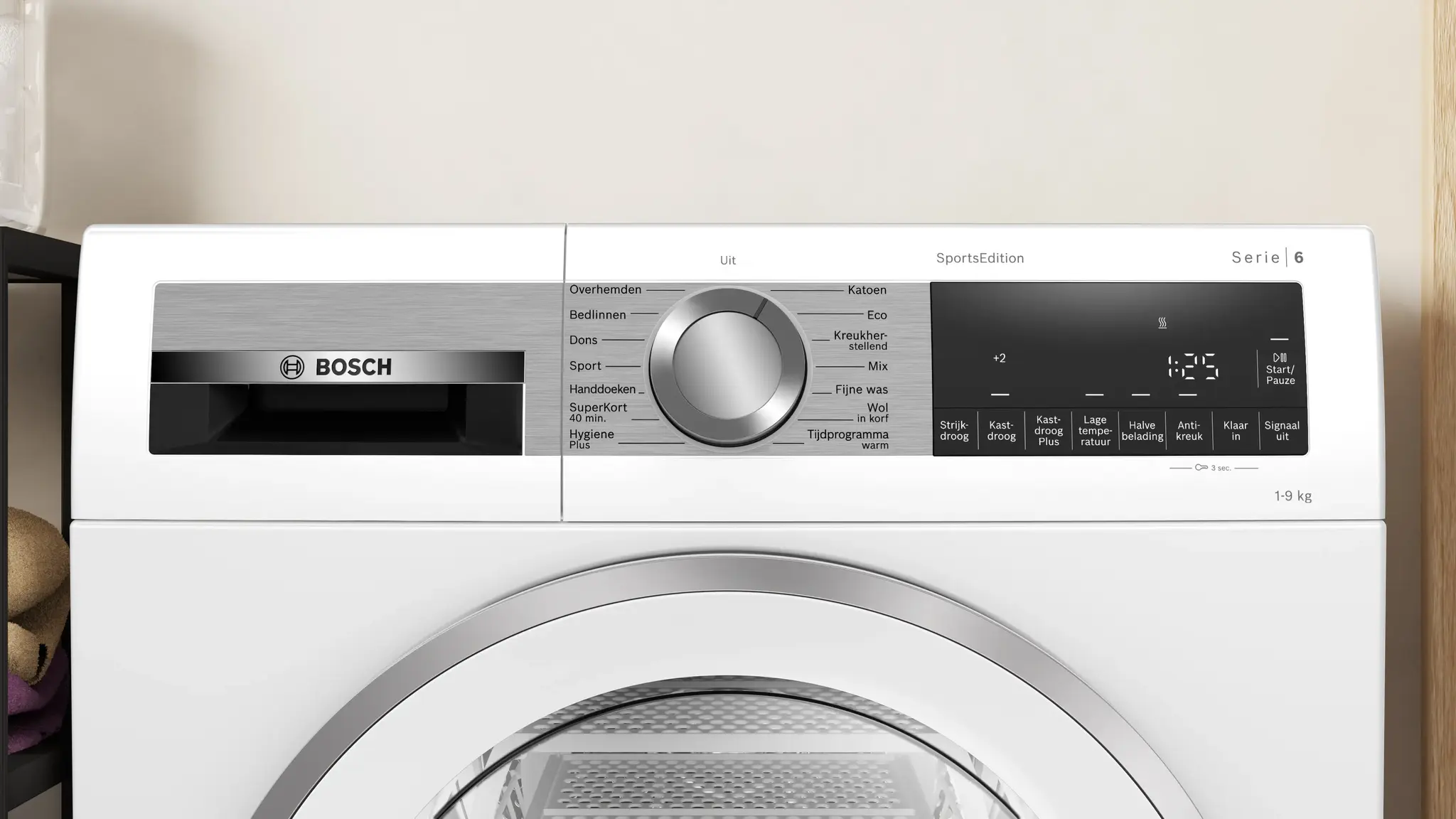 Bosch WQG243DENL Serie 6 EXCLUSIV - Warmtepompdroger.