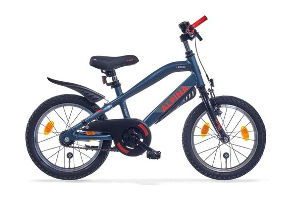 Alpina Trail jongensfiets 18 inch Dark Petrol Matt