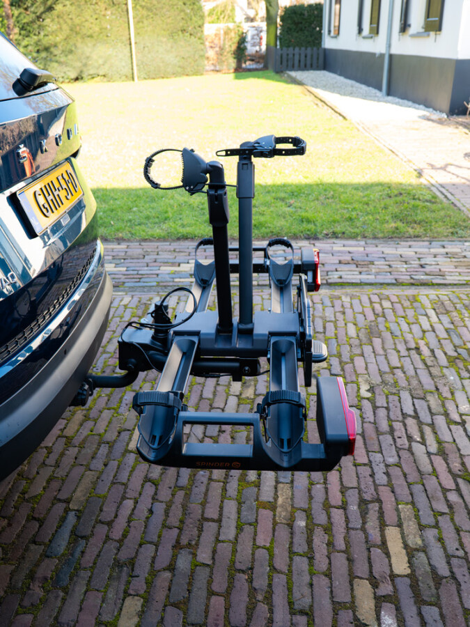 Spinder TX2 Fietsdrager inklapbaar.
