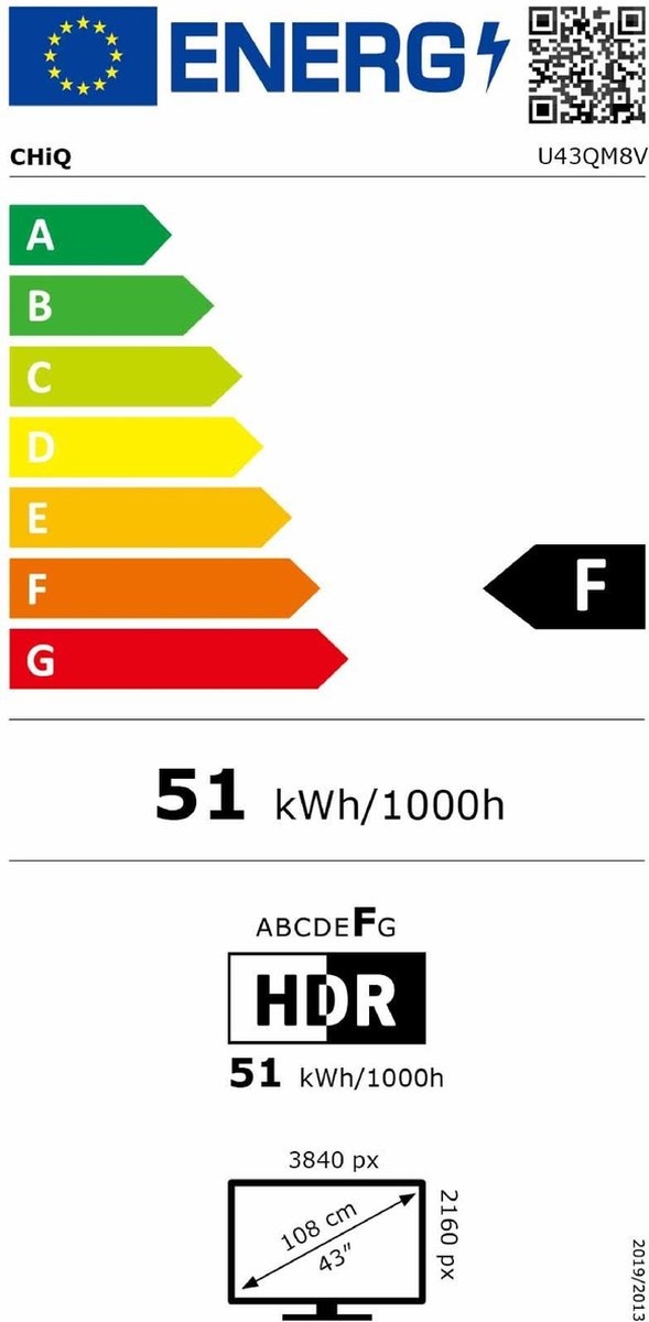 CHiQ U43QM8V - QLED TV
