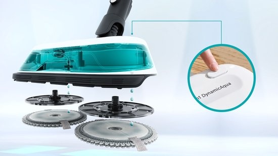 Bosch BCS712HYG5 Unlimited 7 ProHygienic Aqua - Steelstofzuiger
