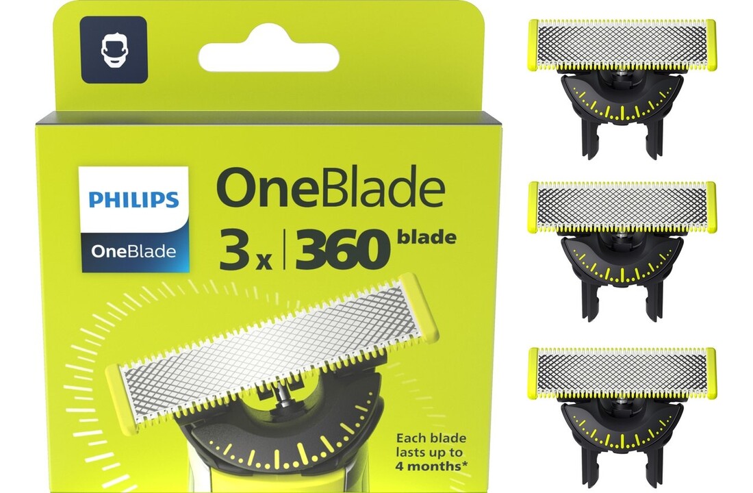 Philips OneBlade 360 Blade QP430/50 Navulmesjes
