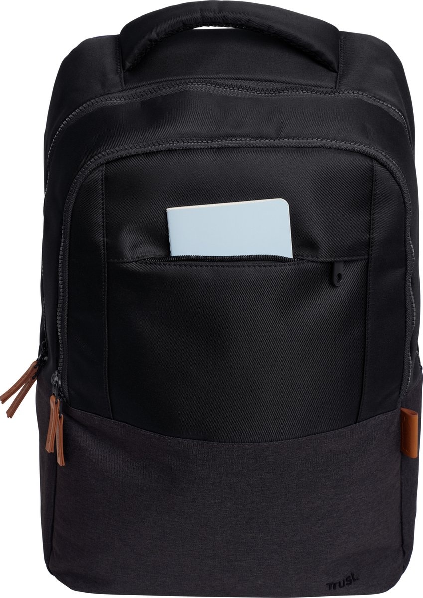 Trust Lisboa 16 inch laptoprugzak Eco Zwart - Laptoptas