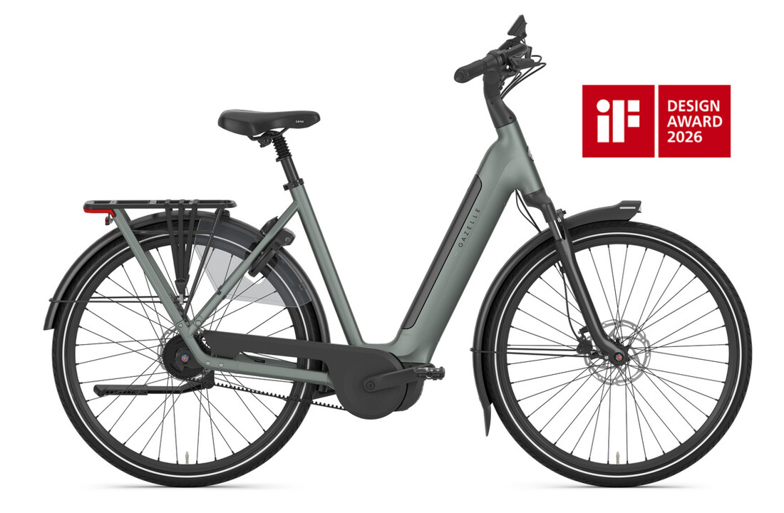 Gazelle Grenoble C5+ HMB First Edition S5 Dames - Twilight Green