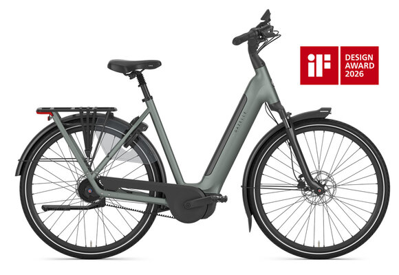 Gazelle Grenoble C5+ HMB First Edition S5 MY2027 Dames - Twilight Green