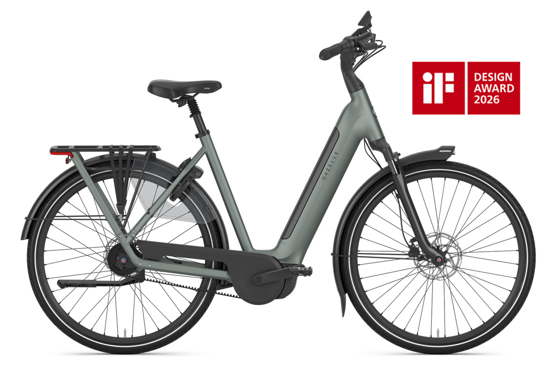 Gazelle Grenoble C5+ HMB First Edition S5 Dames - Twilight Green