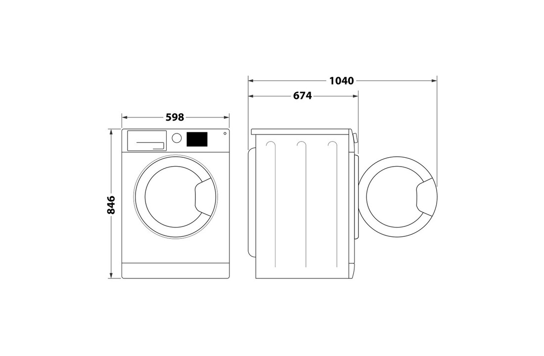Whirlpool C WD 86M WBS BE - Warmtepompdroger.