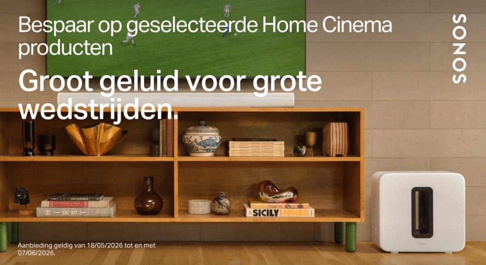 Bespaar tijdelijk op SONOS!
