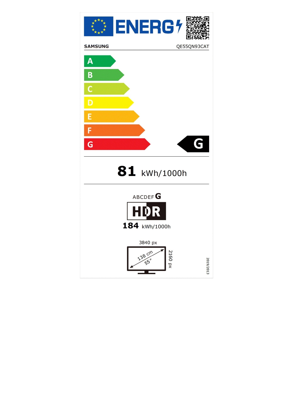 Samsung Neo QLED 4K 55QN93C (2023) - QLED TV