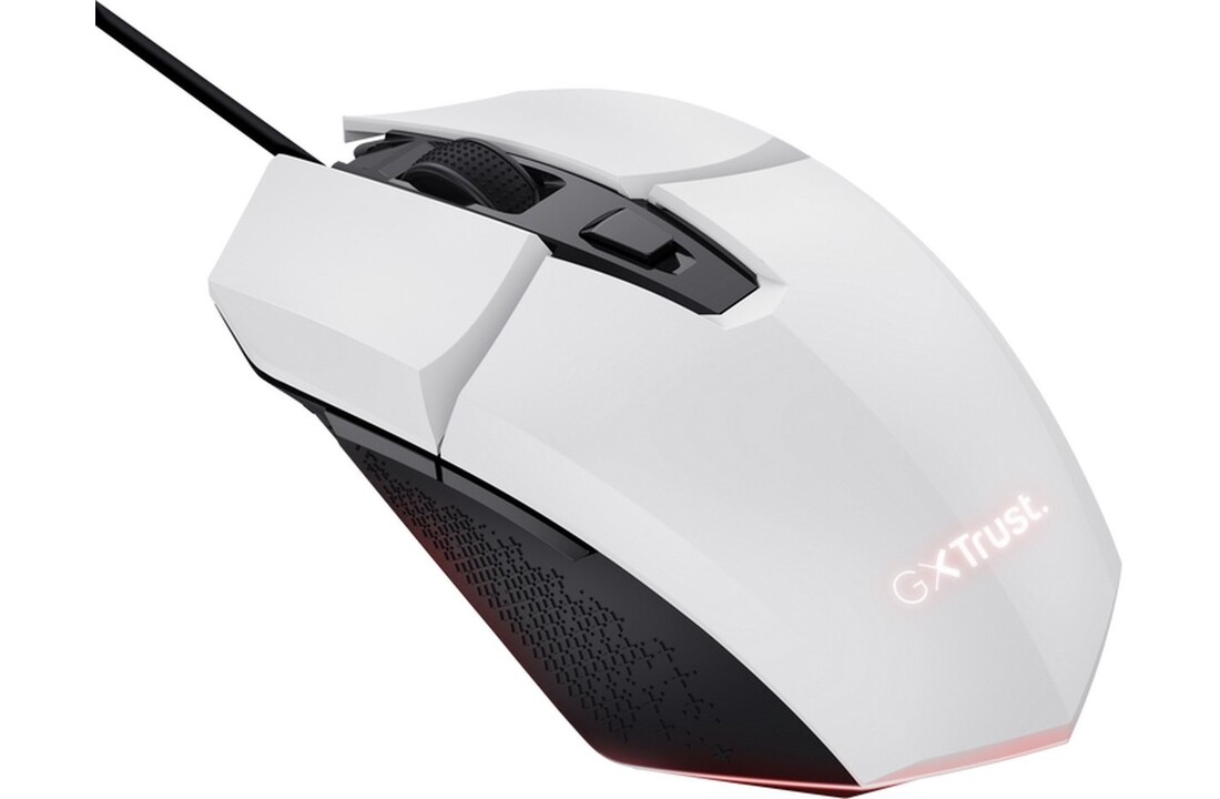 Trust GXT 109W Felox Wit - Gaming Muis