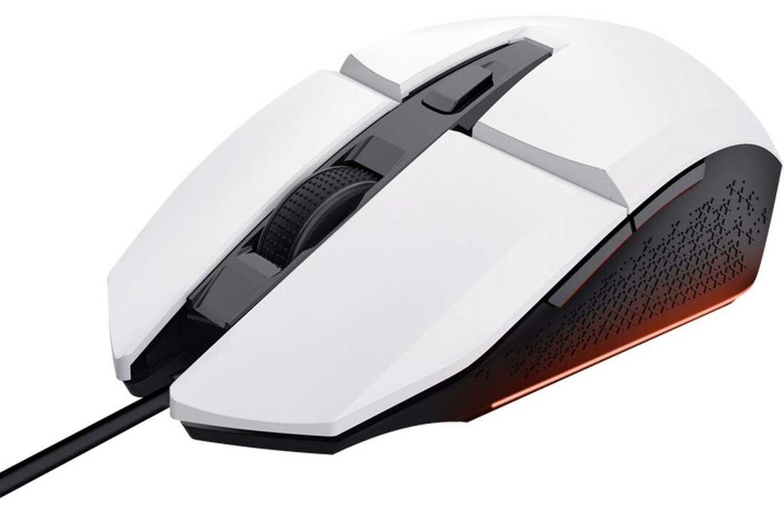 Trust GXT 109W Felox Wit - Gaming Muis